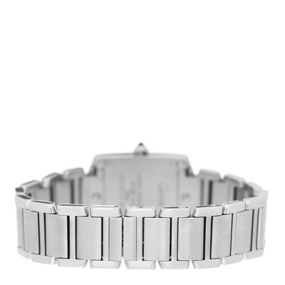 Cartier Stainless Steel 20mm Tank Francaise Quartz Watch 3 of 4
