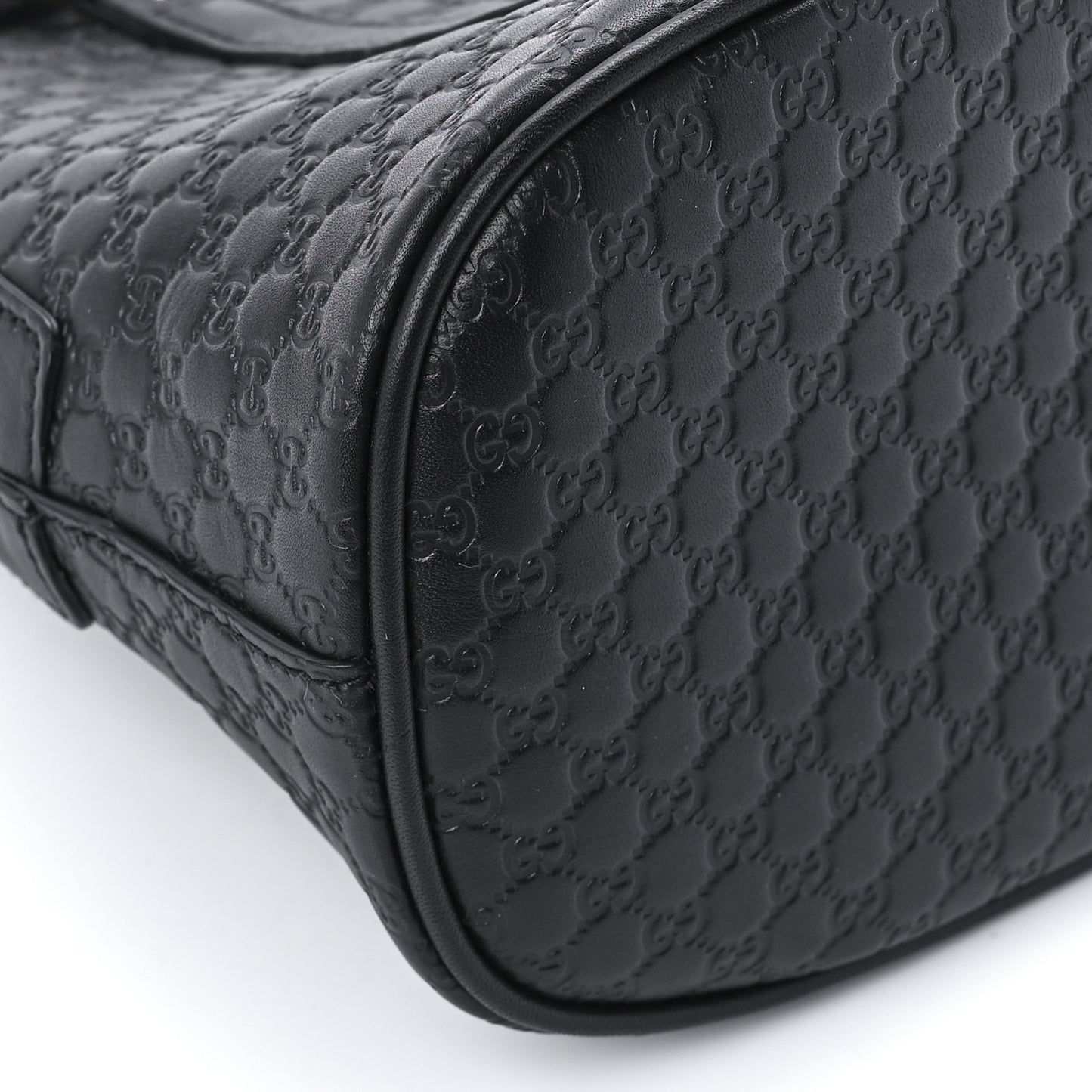 Microguccissima Mini Dome Bag Black