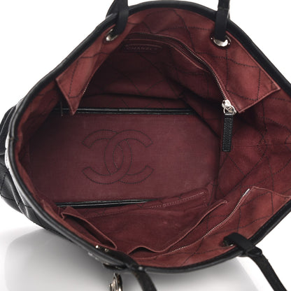 Chanel Grained Calfskin Shopping Fever Tote Black 7 of 15