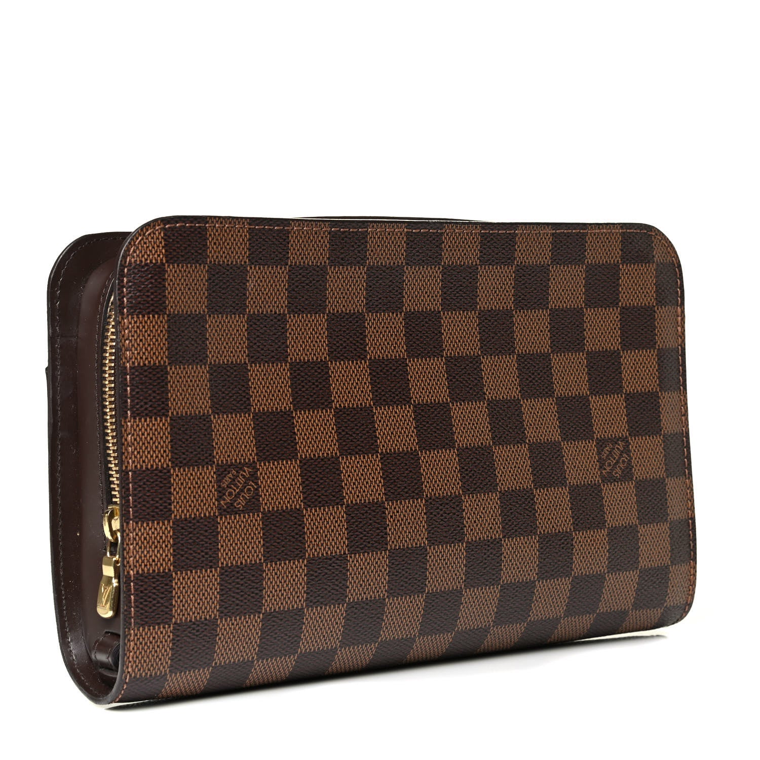 Louis Vuitton Damier Ebene Pochette Saint Louis Clutch 2 of 6