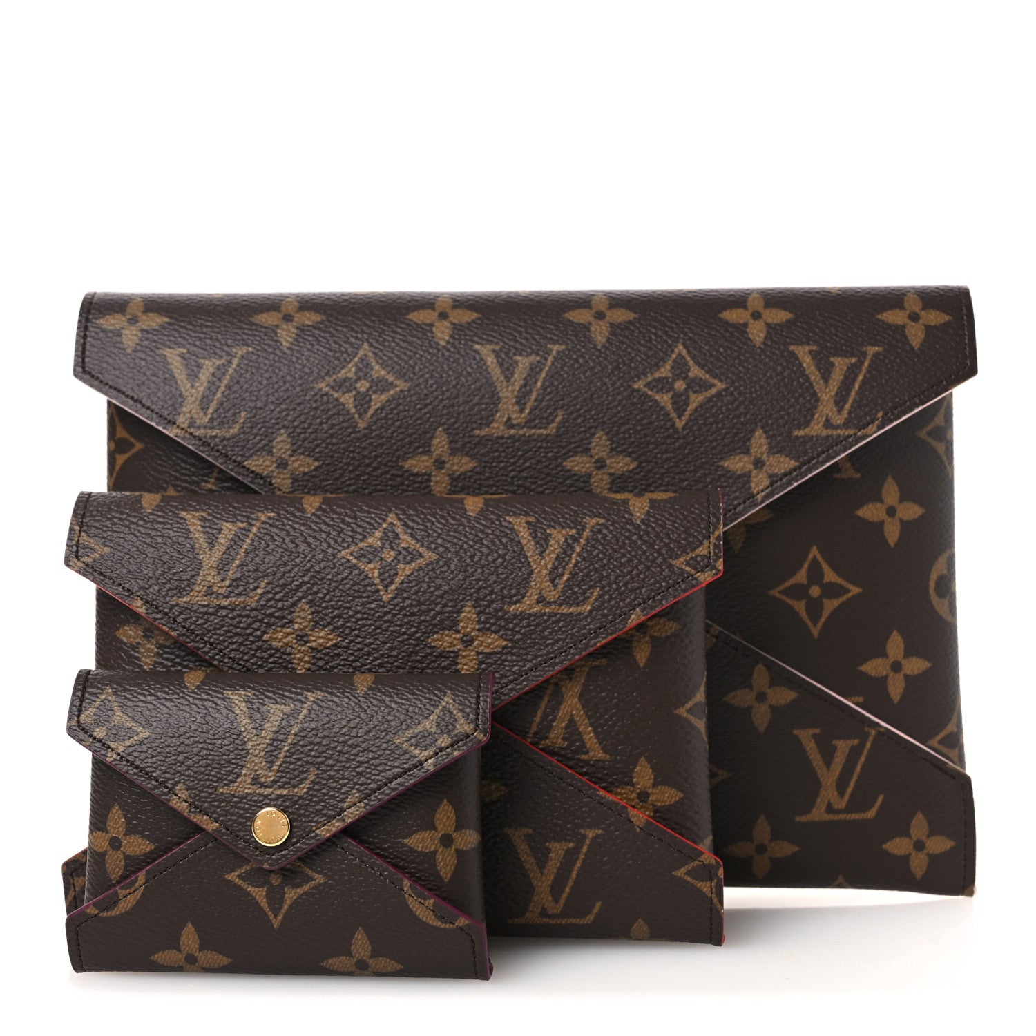 Louis Vuitton Monogram Kirigami Pochette Set 3 of 11