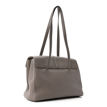 Celine Supple Grained Calfskin Medium Soft 16 Bag Pebble 3 of 9
