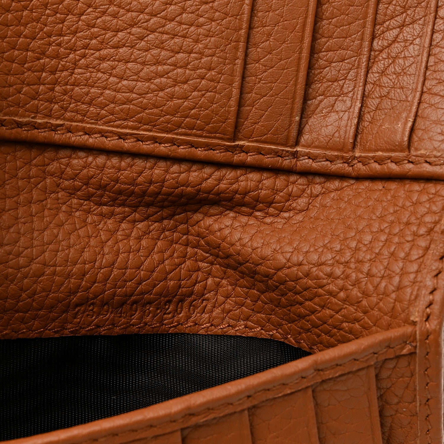 Gucci Piuma Calfskin Medium Bamboo Double G Wallet Cuir 7 of 7