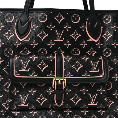 Louis Vuitton Monogram Fall For You Neverfull MM Black 7 of 9