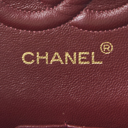 Chanel Lambskin Quilted Medium Double Flap Black 9 of 11