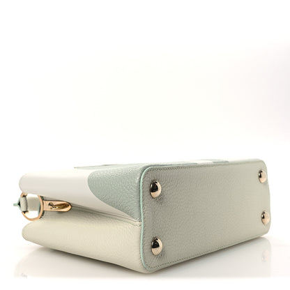 Louis Vuitton Taurillon Monogram Flower Capucines BB Jade 4 of 12