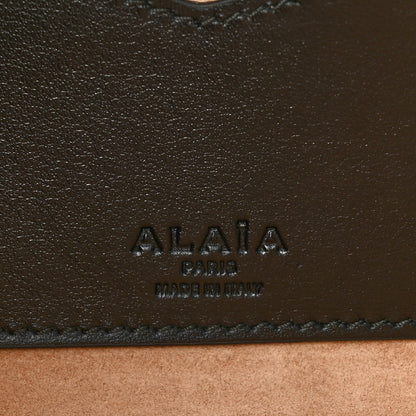 Alaia Denim Calfskin Medium Le Teckel Bag Bleu Denim 7 of 13