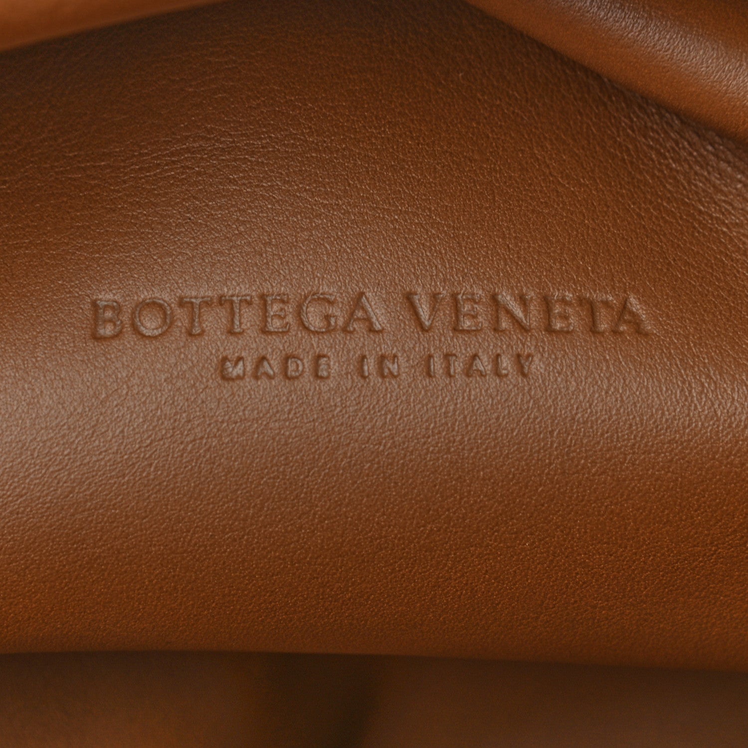 Bottega Veneta Smooth Butter Calf The Pouch Oversized Clutch Camello 6 of 7