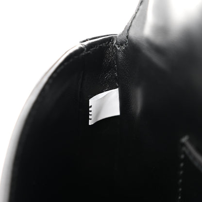 Prada Spazzolato Mini Flap Bag With Strap Black 7 of 11