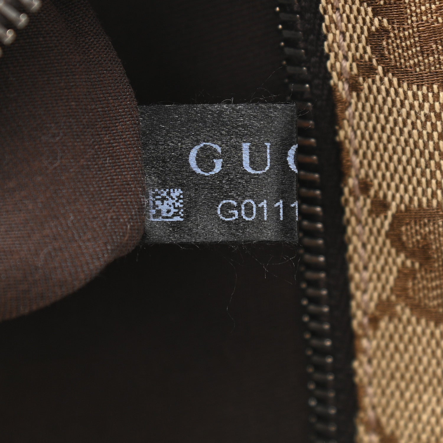 Gucci GG Monogram Web Double Pocket Belt Bag Dark Brown 7 of 10