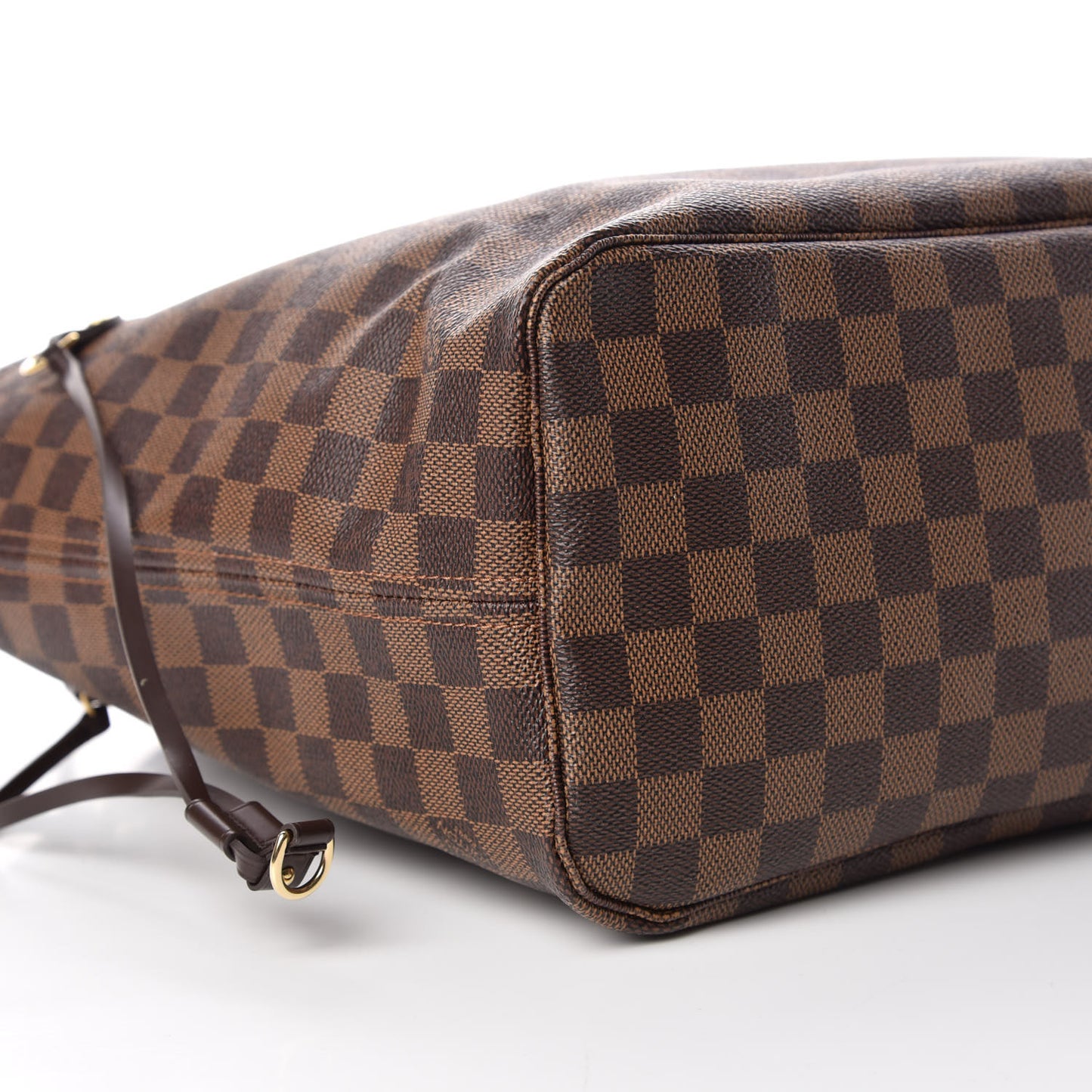 Damier Ebene Neo Neverfull MM Rose Ballerine
