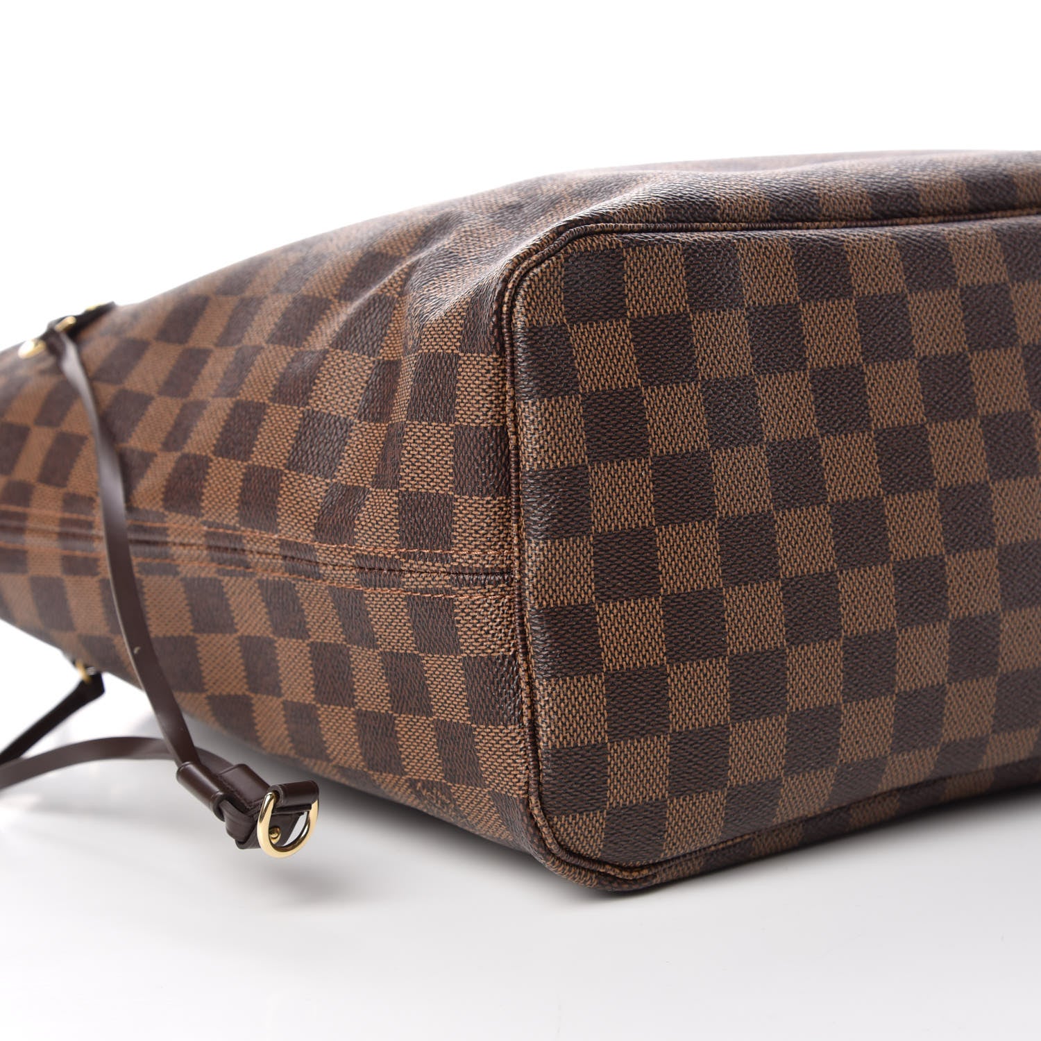 Louis Vuitton Damier Ebene Neo Neverfull MM Rose Ballerine 12 of 17