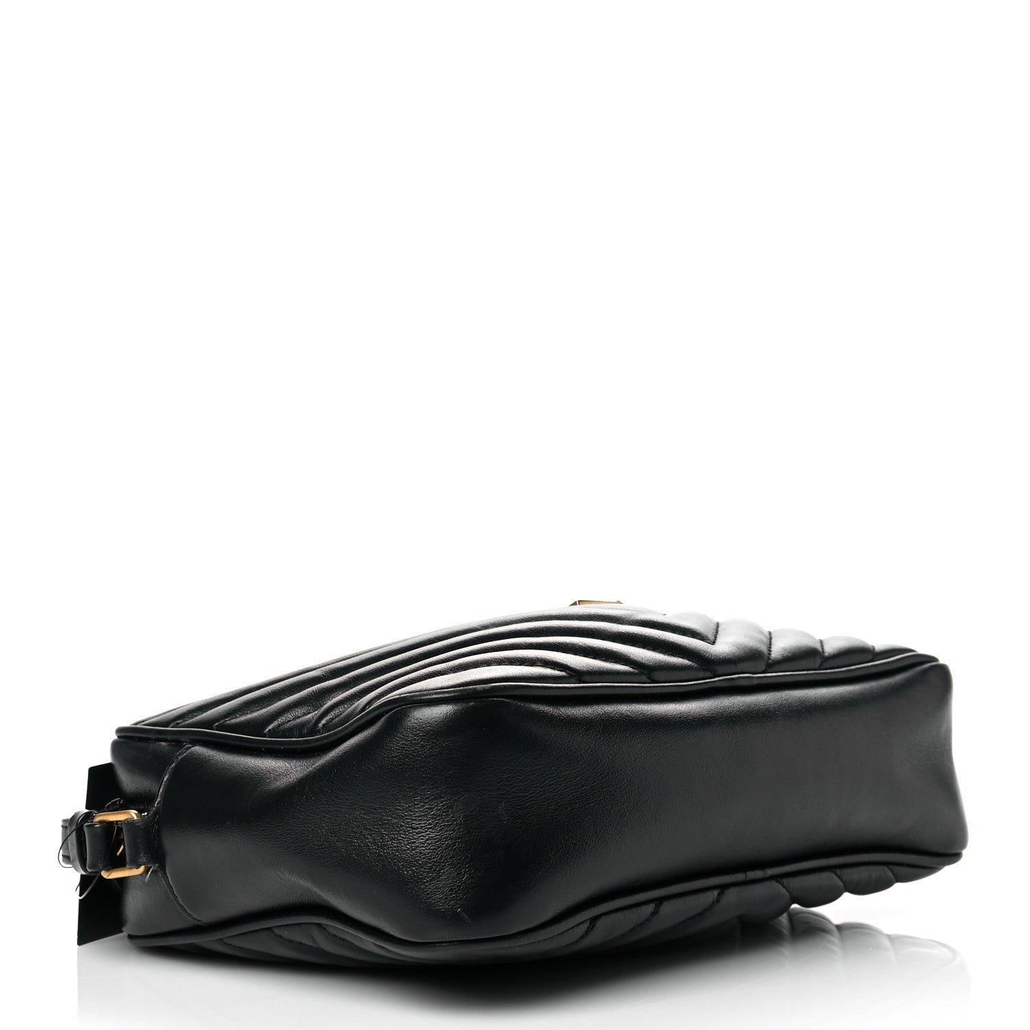 Saint Laurent Calfskin Matelasse Monogram Lou Camera Bag Black 4 of 10