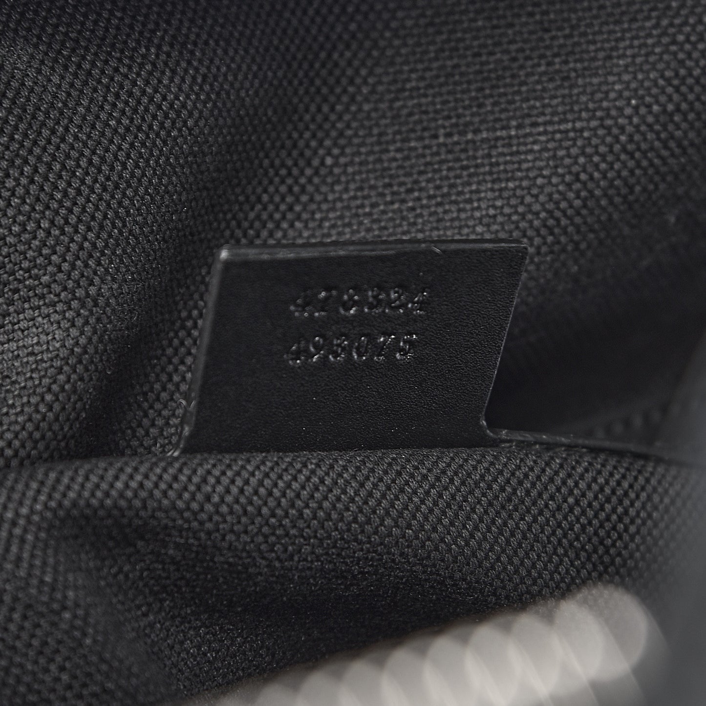 GG Supreme Monogram Web Tote Backpack Black Grey