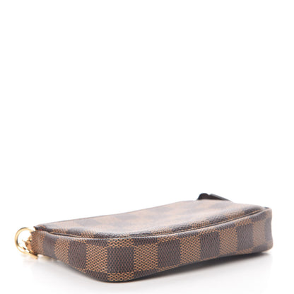 Louis Vuitton Damier Ebene Mini Pochette Accessories 4 of 10