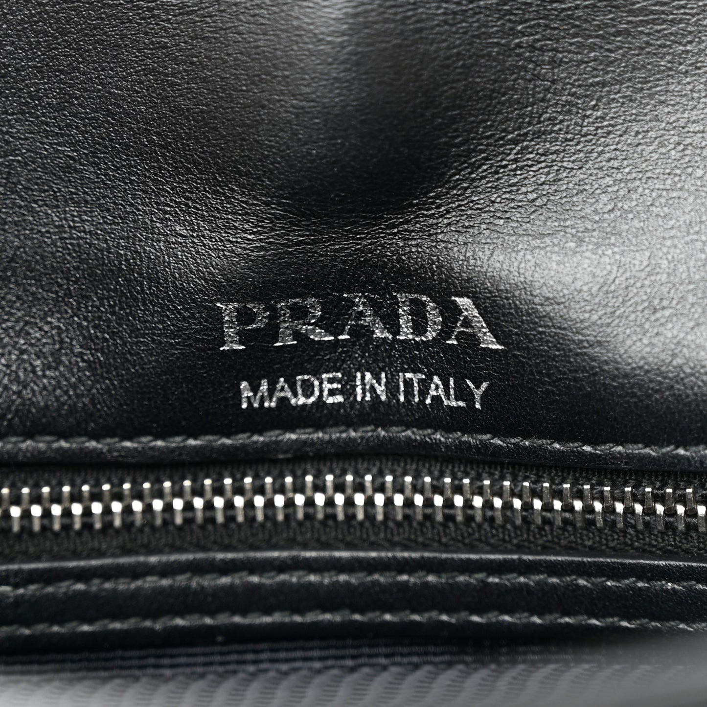 Soft Calfskin Impunture Diagramme Small Chain Flap Shoulder Bag Black