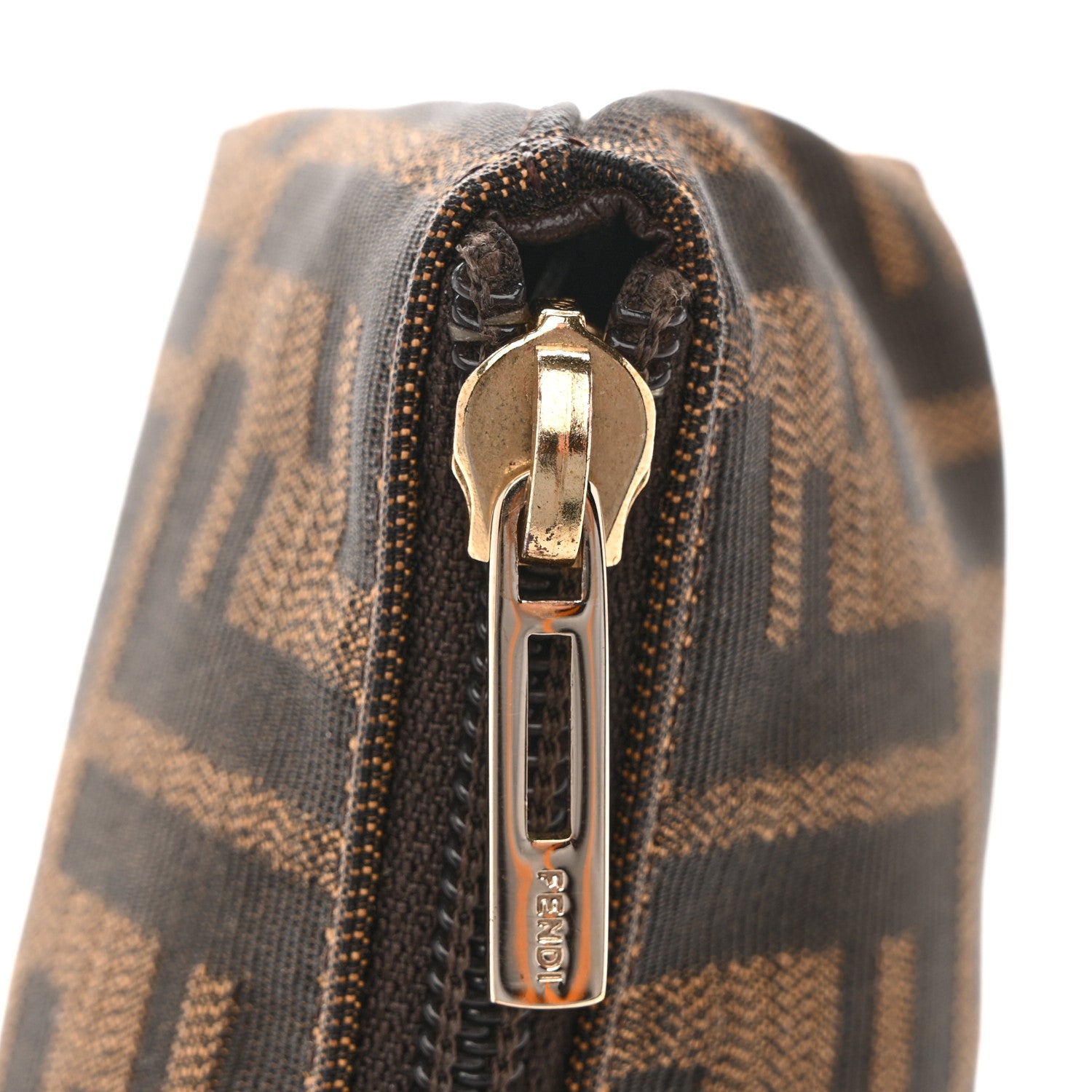 Fendi Zucca Cosmetic Case Tobacco 10 of 10