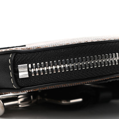 Burberry E-Canvas Giant Check Pouch Dark Birch 11 of 11