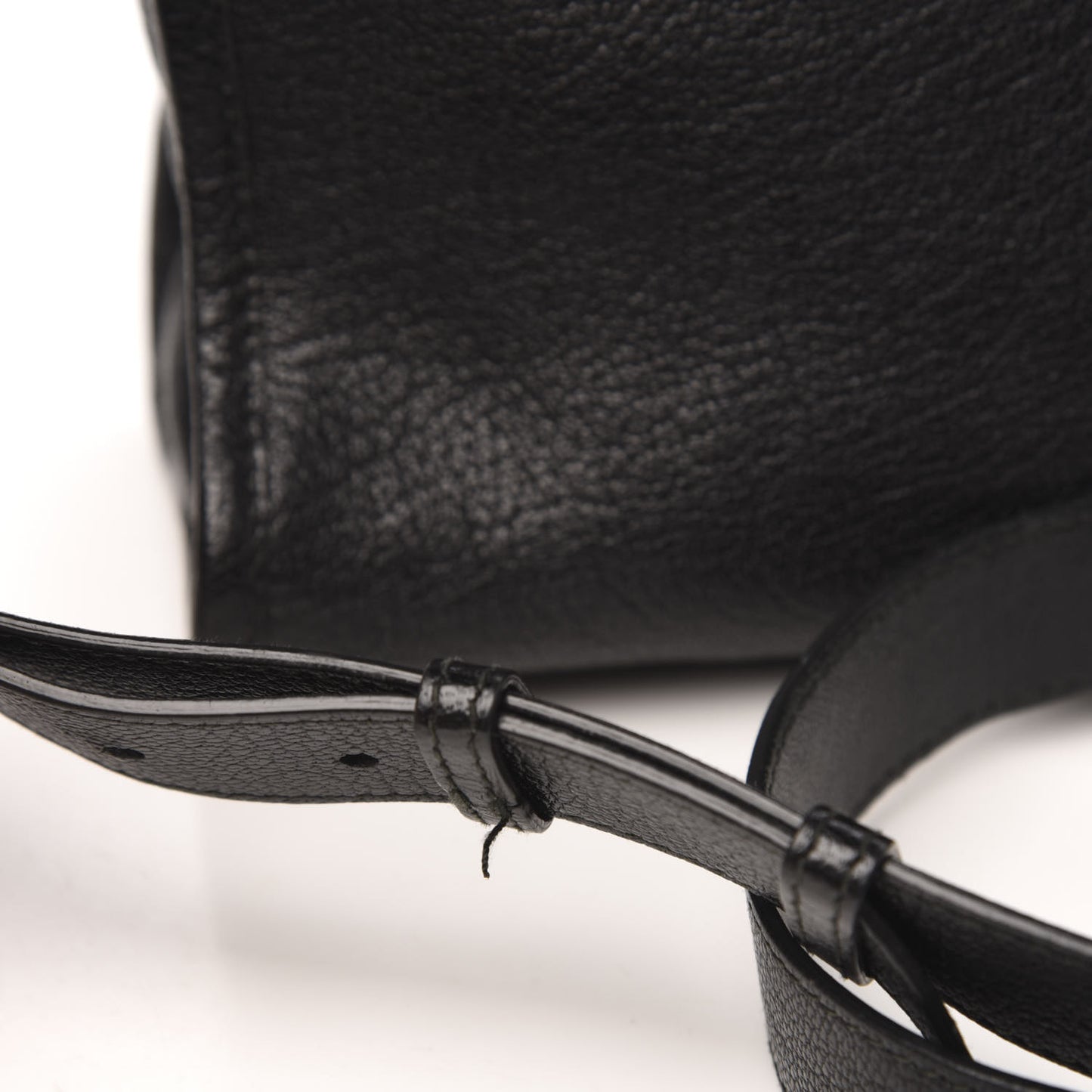Chevre Gold Metallic Edge Hardware S City Black