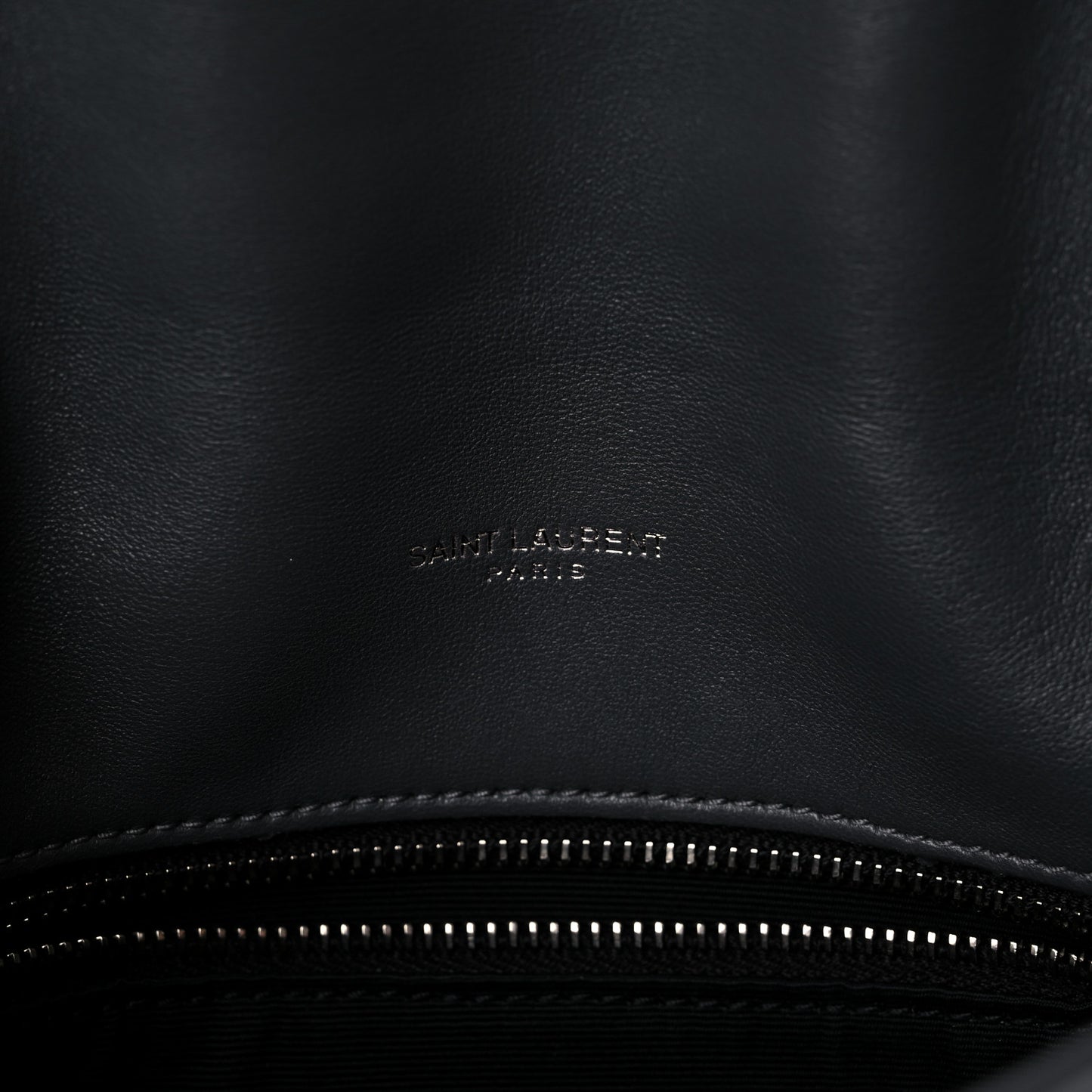 Lambskin Quilted Toy Loulou Puffer Monogram Chain Satchel Storm