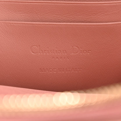 Christian Dior Lambskin Cannage Lady Dior Phone Holder Deep Nude 6 of 10