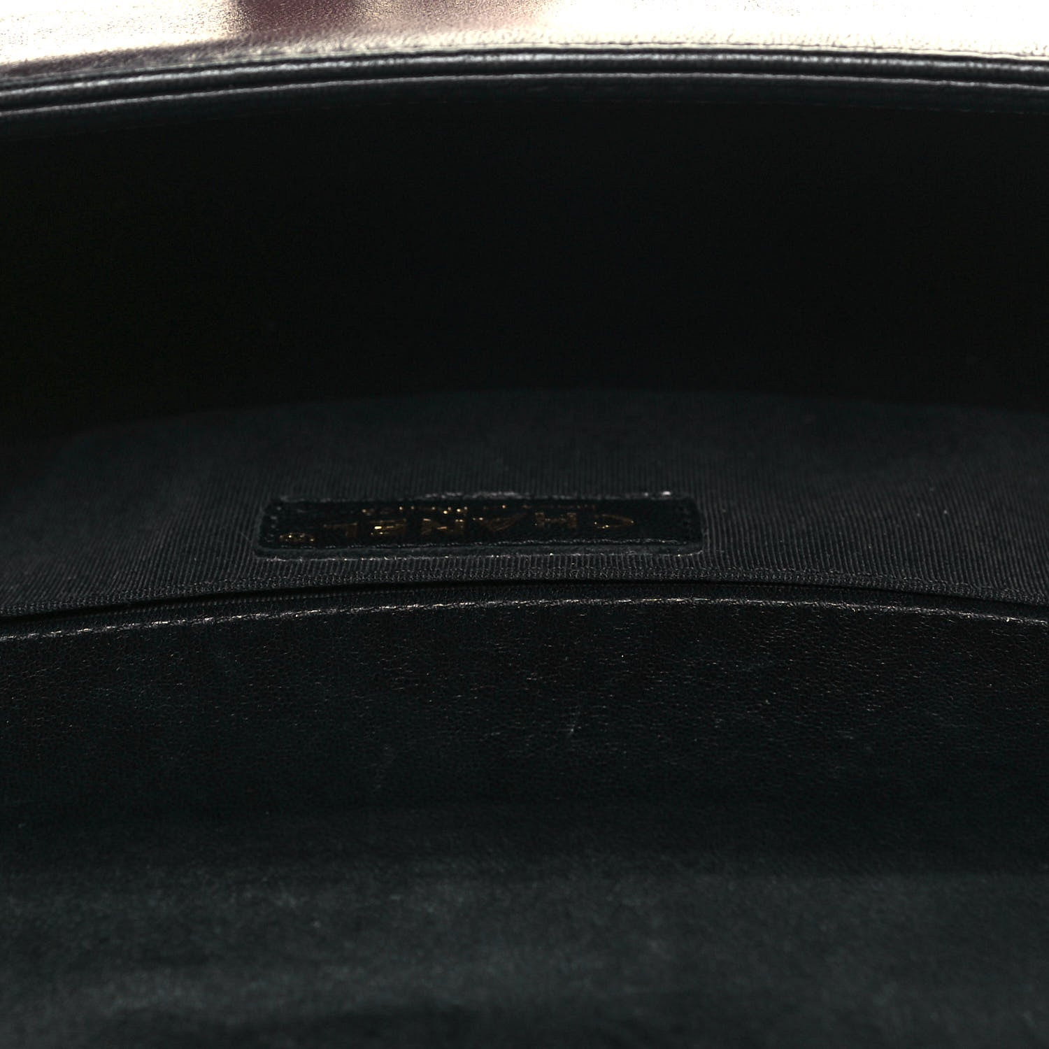 Chanel Lambskin Quilted Medium Boy Flap Black 5 of 15