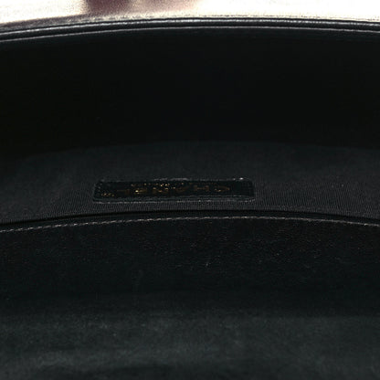Chanel Lambskin Quilted Medium Boy Flap Black 5 of 15