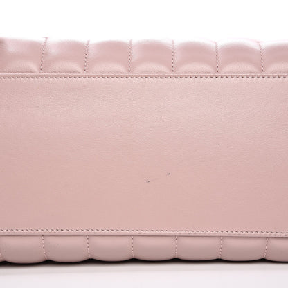 Saint Laurent Calfskin Y Quilted Monogram Medium Loulou Chain Satchel Rose Antic 12 of 15