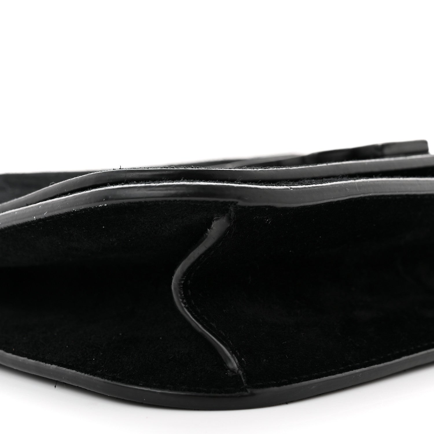 Saint Laurent Suede Small Spontini Saddle Bag Black 10 of 13