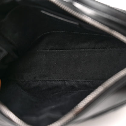 Saint Laurent Calfskin Matelasse Monogram Lou Camera Bag Black 5 of 13