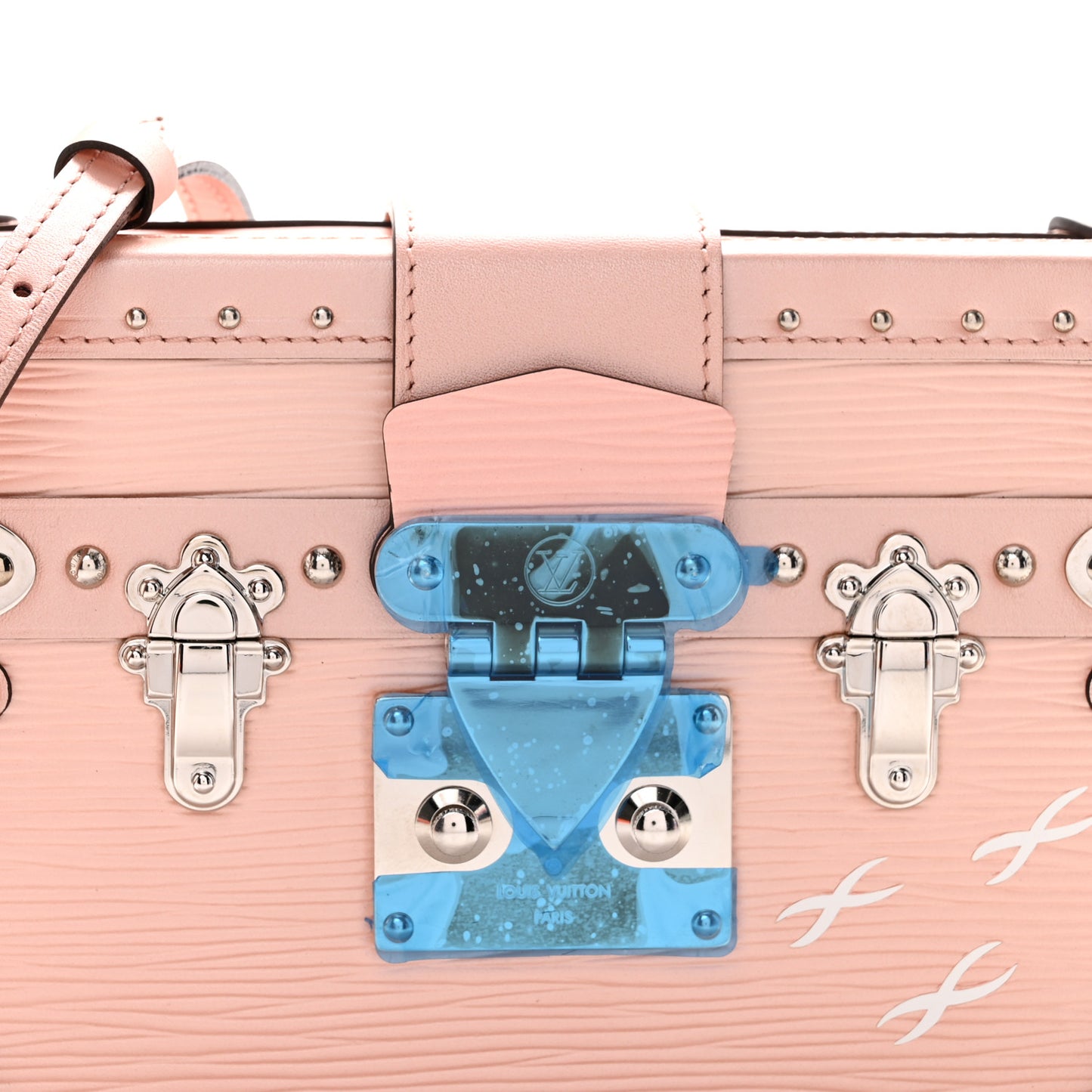 Epi Petite Malle Rose Nacre