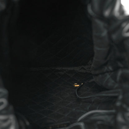 Chanel Shiny Calfskin Quilted Chanel 22 Backpack Black 5 of 10