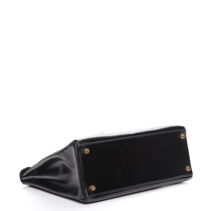 Hermes Box Kelly Retourne 32 Black 6 of 32