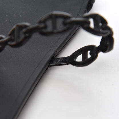 Hermes TPU Rivage Sandals 36 Black 8 of 9