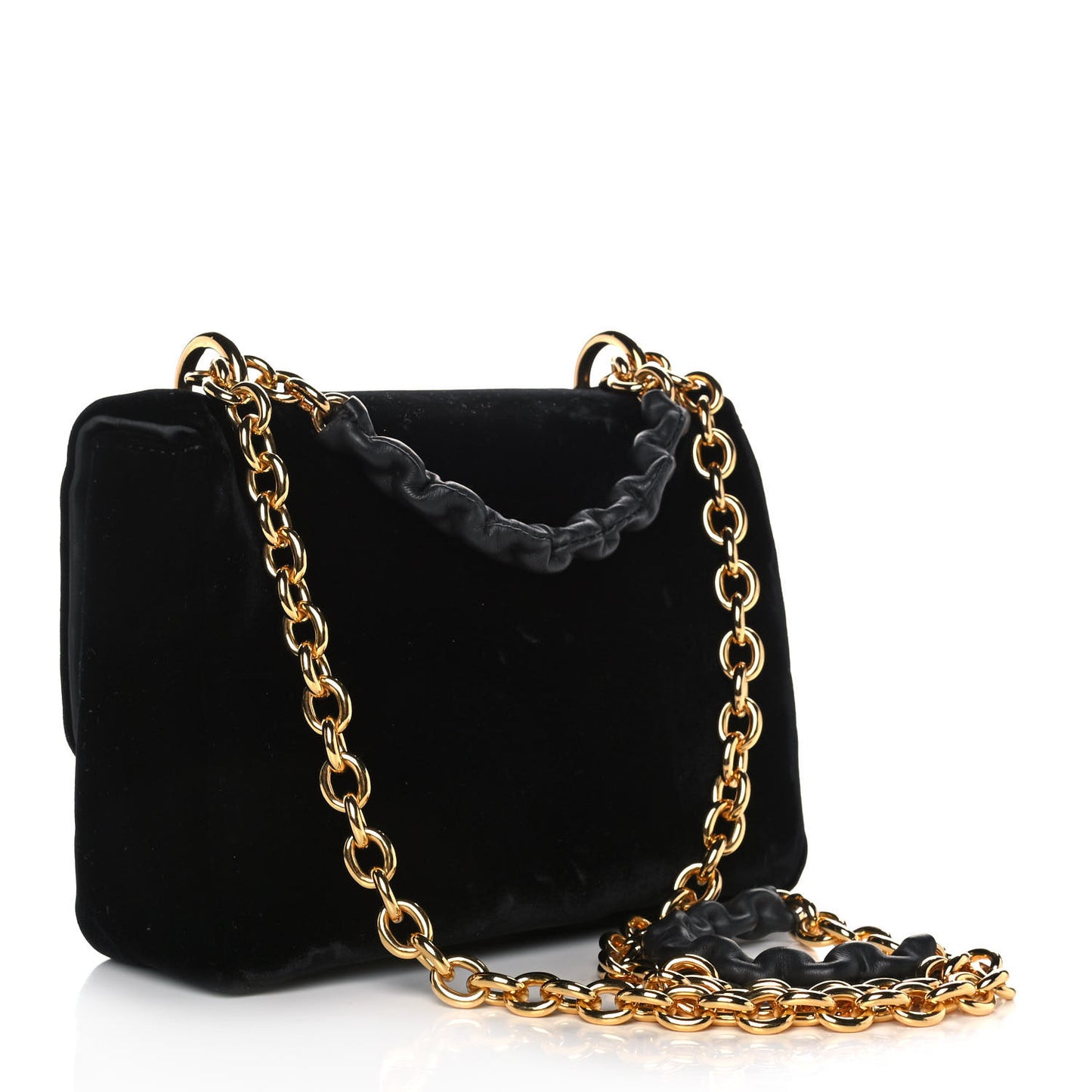 Velvet Natalia Medium Shoulder Bag Black