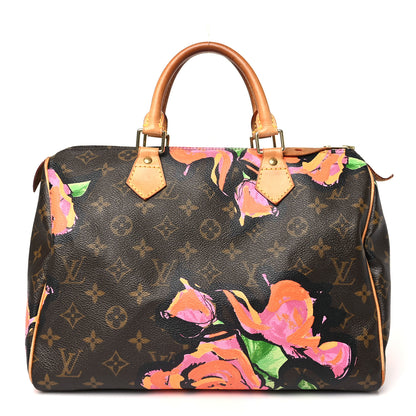 Louis Vuitton Monogram Roses Speedy 30 1 of 11