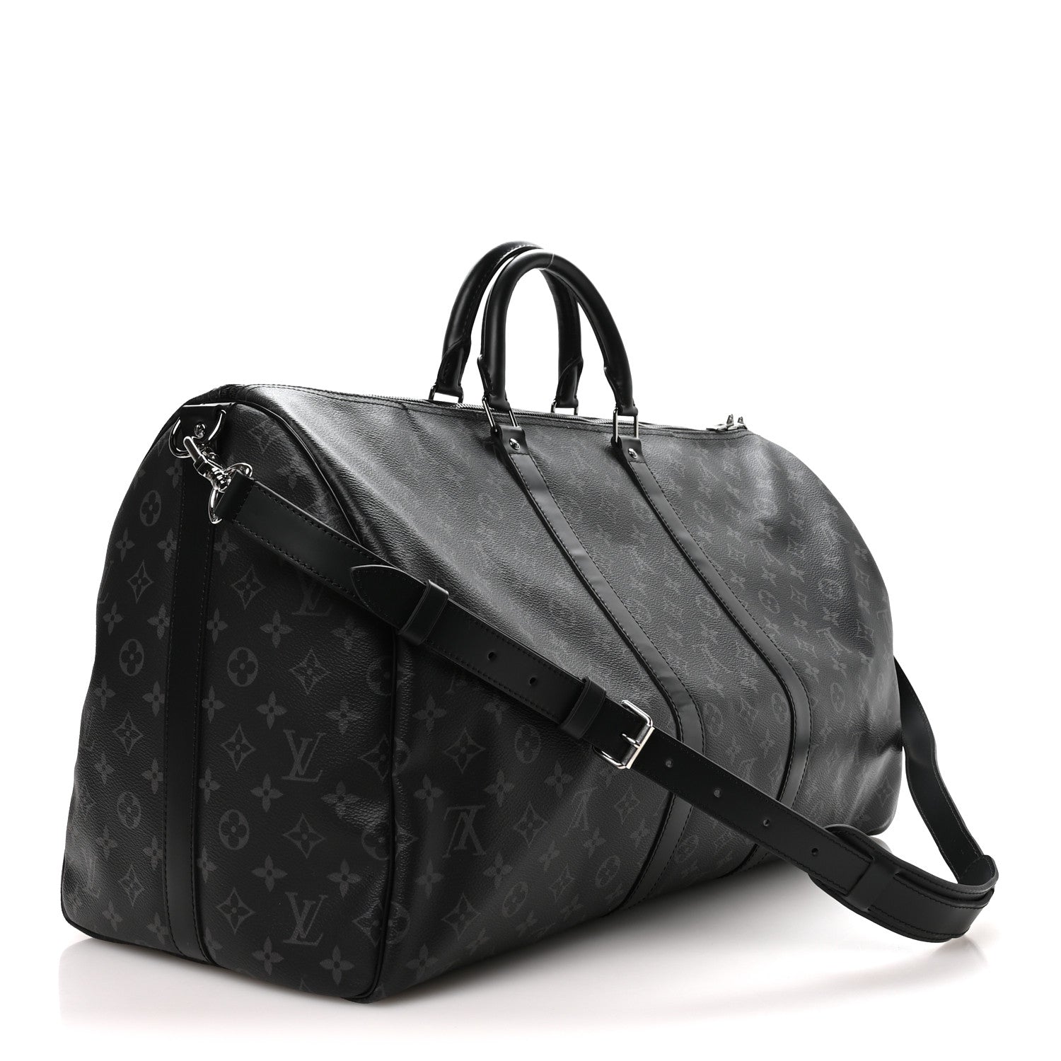 Louis Vuitton Monogram Eclipse Keepall Bandouliere 55 2 of 9