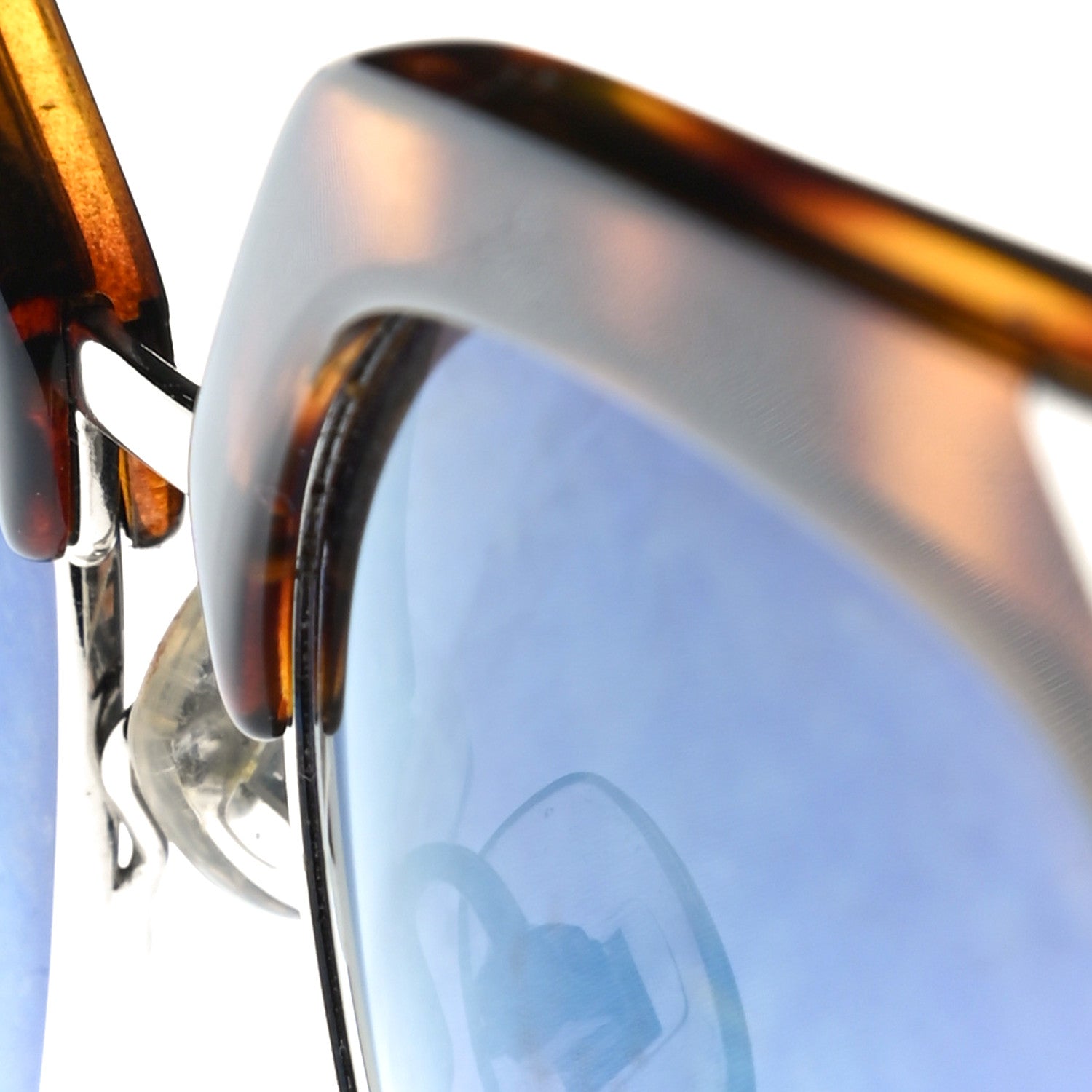 Fendi Cat Eye Iridia Sunglasses FF 0149/S Havana Gold 8 of 10