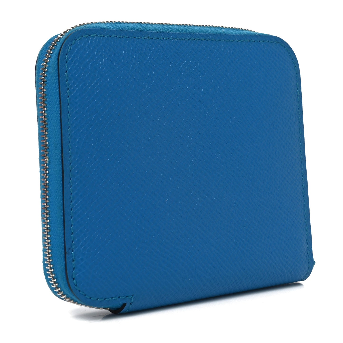 Epsom Silk'In Compact Wallet Bleu Zanzibar