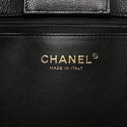 Chanel Caviar Quilted Large Shopping Tote Black 6 of 12
