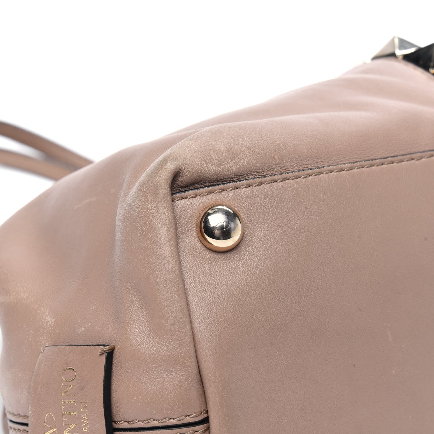 Valentino Garavani Calfskin Va Va Voom Tote Poudre 13 of 21