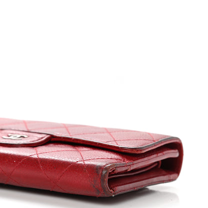 Chanel Caviar Quilted Medium Flap Wallet Red 11 of 19