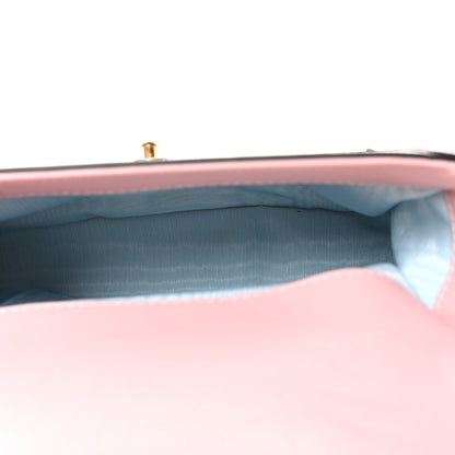 Jimmy Choo Lizard Embossed Diamond Crossbody Bag Pink 5 of 9