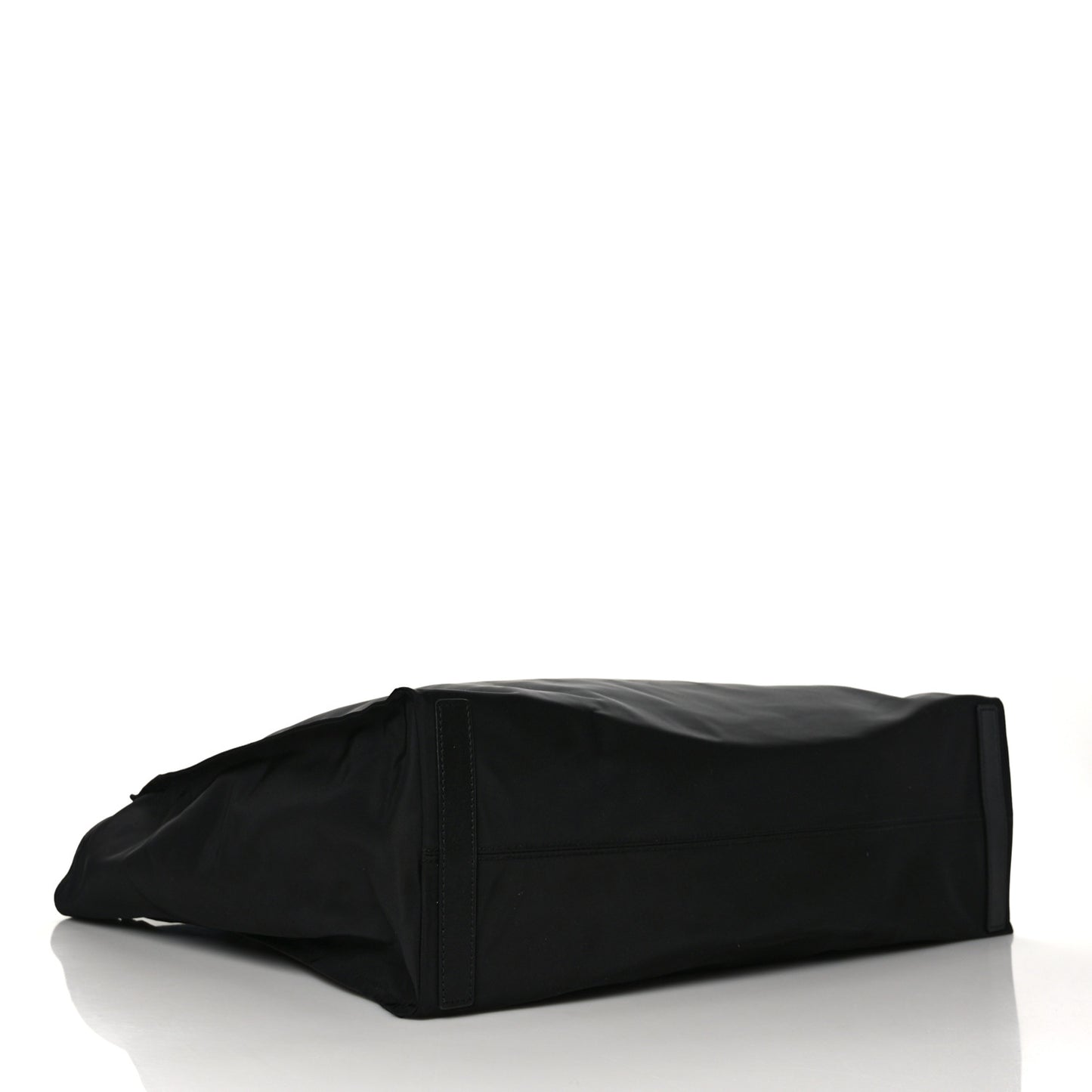 Nylon Logo Tote Black