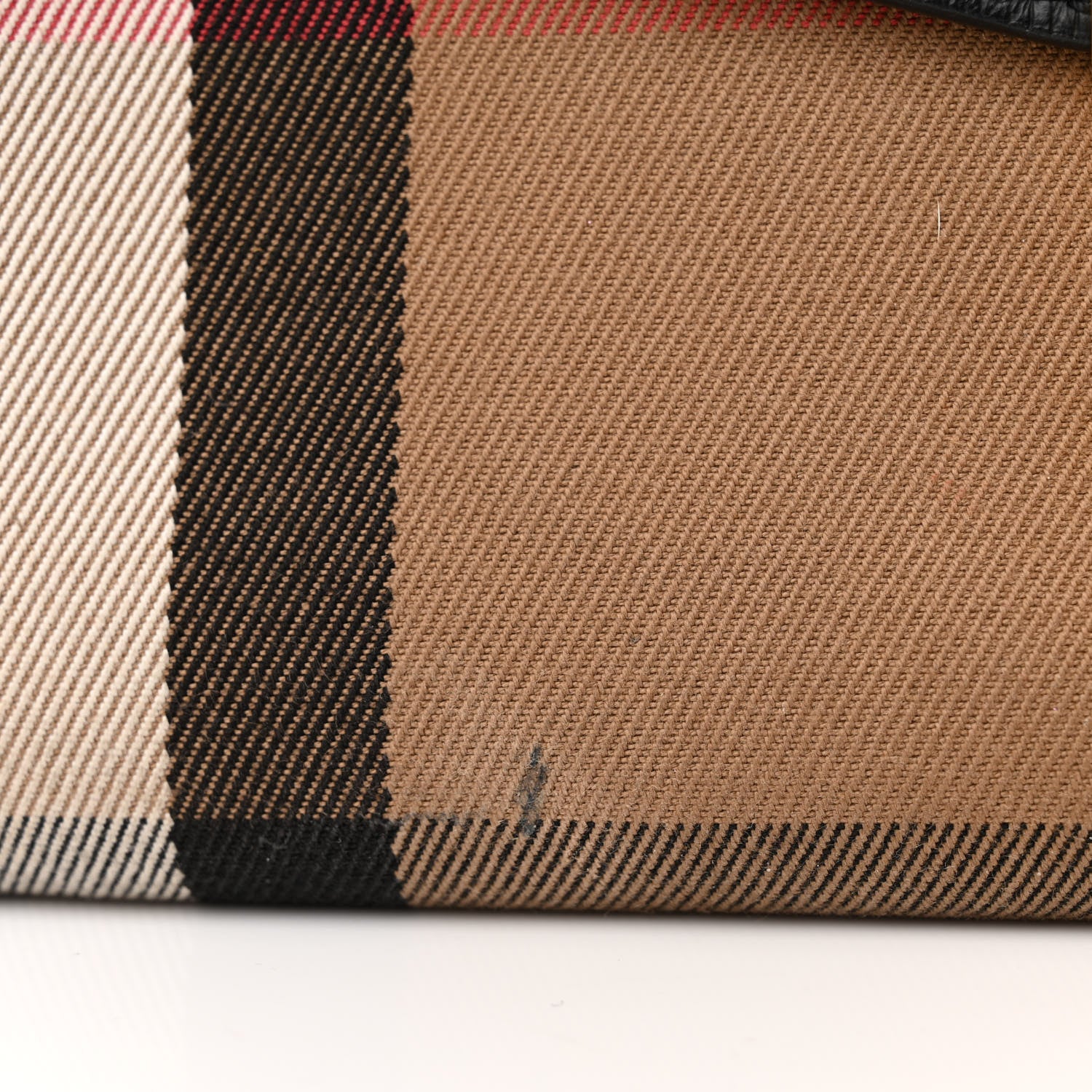 Burberry Derby Calfskin House Check Small Macken Crossbody Bag Black 11 of 11