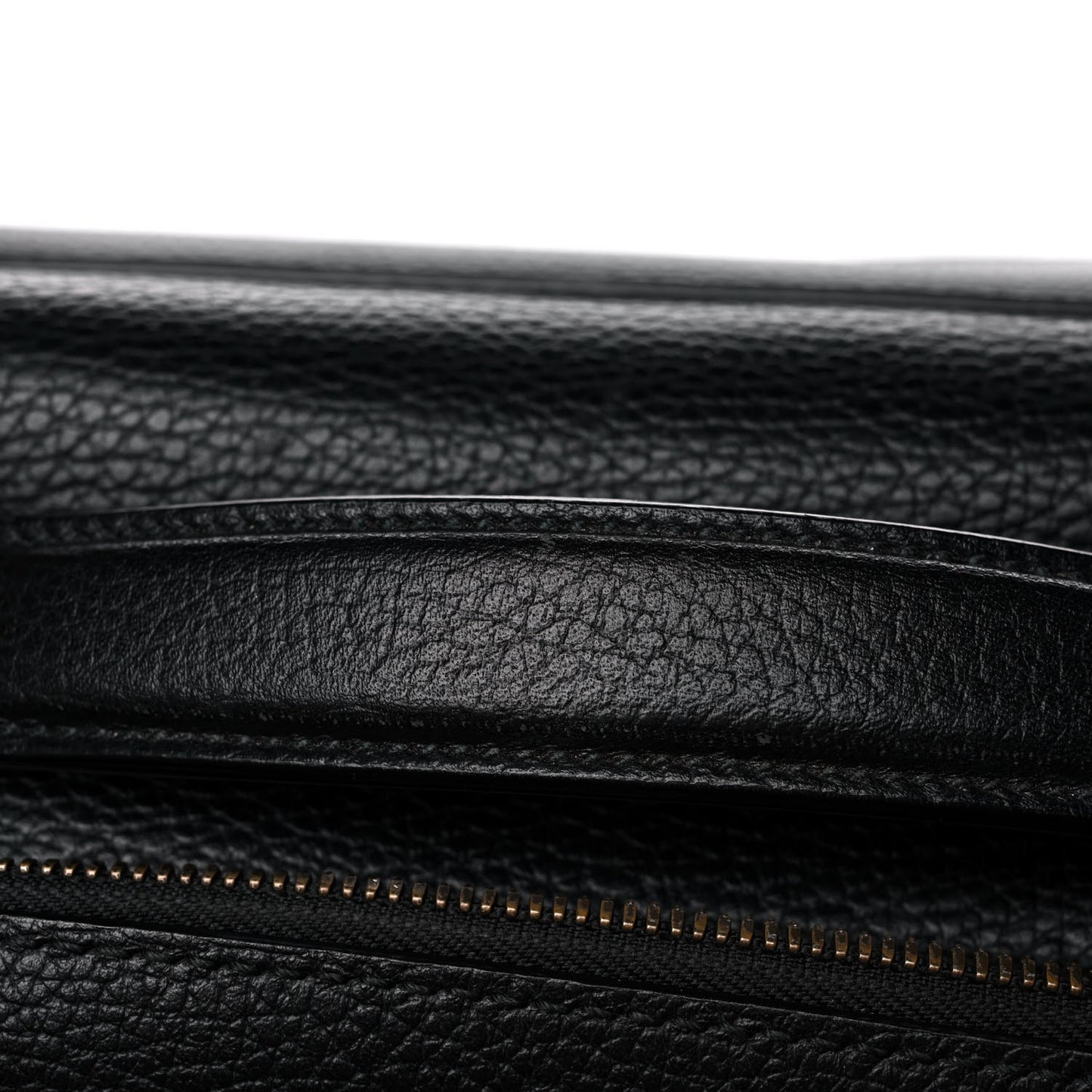 Dollar Calfskin GG Marmont Briefcase Black