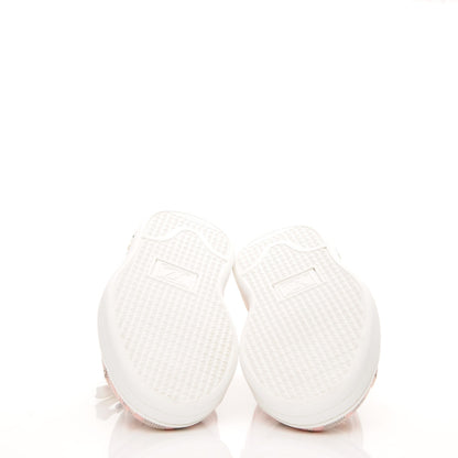 Louis Vuitton Damier Azur Tahitienne Bora Bora Sneakers 40 Rose Ballerine 5 of 9