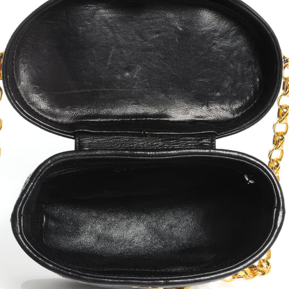 Chanel Lambskin Tassel Shoulder Bag Black 5 of 7