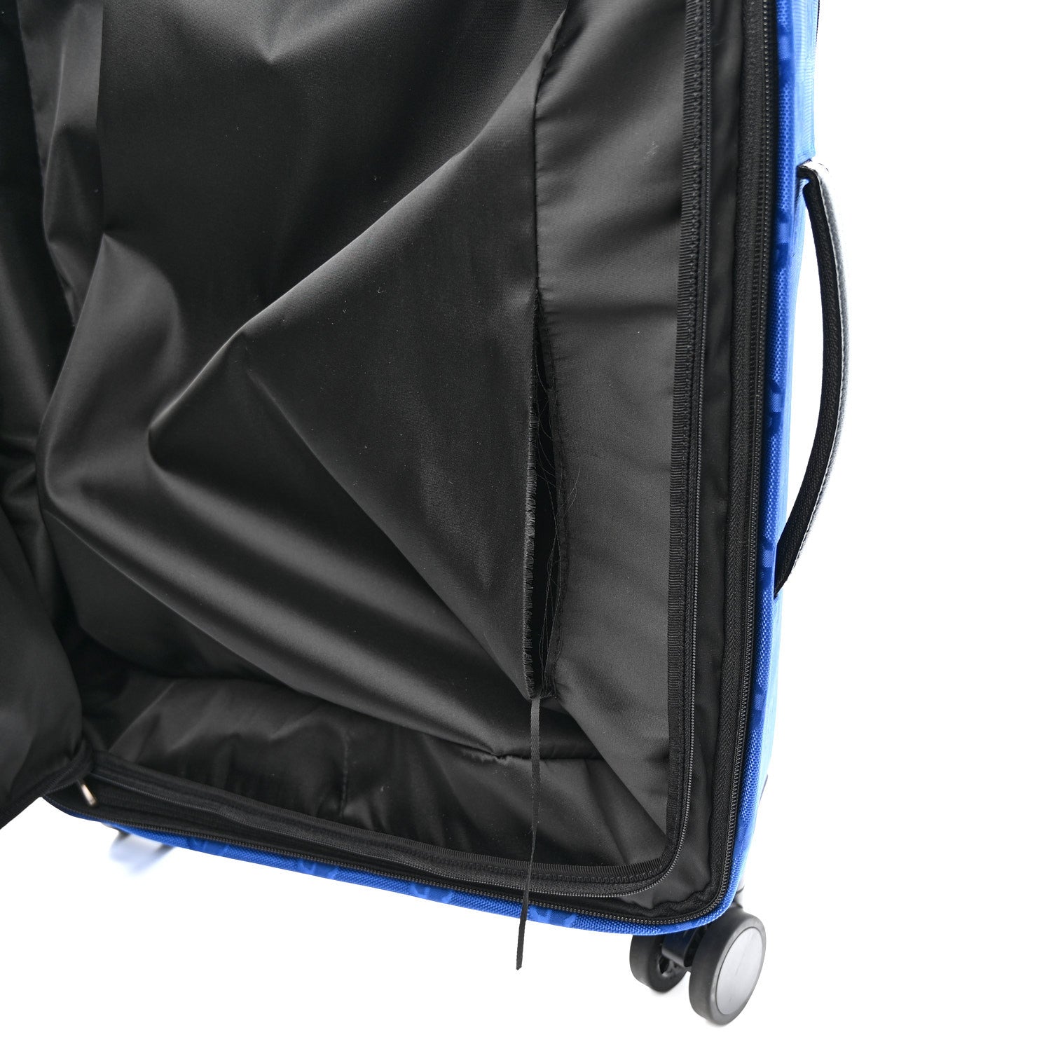 Gucci Econyl Nylon Monogram Off The Grid Suitcase Guilted Blue