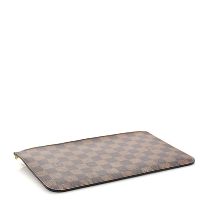Louis Vuitton Damier Ebene Neverfull MM GM Pochette 4 of 8
